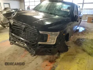 2018 Ford F-150 XL with VIN 1FTEW1E56JFC27884, listed as a Copart auction lot 42515805 with Not Provided miles and Salvage Title. Bid and sale history available at DreamBid. Image 11.