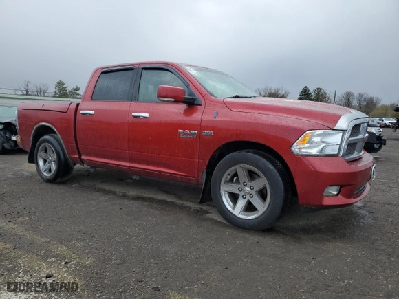 2009 Dodge Ram 1500 Laramie with VIN 1D3HB13T39J522595, listed as a Copart auction lot 50771955 with 260,829 mi miles and Clean Title. Bid and sale history available at carsss.com. Image 4.