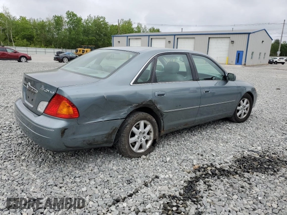 2001 Toyota Avalon XL z VIN 4T1BF28B41U181893, wystawiony jako Copart lot #57593825 z przebiegiem 192 861 mil mil oraz Czysty tytuł • Clean title. Historia ofert i sprzedaży dostępna na DreamBid. Obrazek 3.
