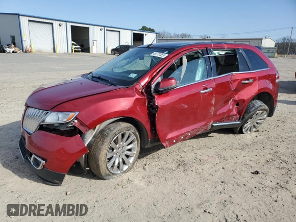 2013 Lincoln MKX with VIN 2LMDJ6JK2DBL23536, listed as a Copart auction lot 48777355 with 85,358 mi miles and Salvage Title. Bid and sale history available at carsss.com. Image 1.