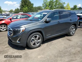 2020 GMC Terrain SLT with VIN 3GKALPEV4LL199008, listed as a Copart auction lot 58187615 with 67,446 mi miles and Salvage title. Bid and sale history available at DreamBid. Image 1.