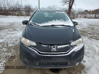 2015 Honda Fit EX-L with VIN 3HGGK5H81FM108568, listed as a Copart auction lot 46256745 with 185,652 mi miles and Salvage Title. Bid and sale history available at carsss.com. Image 5.