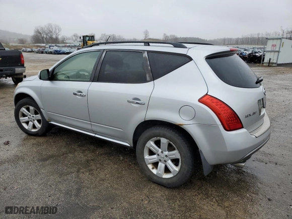 2006 Nissan Murano SE with VIN JN8AZ08W16W510354, listed as a Copart auction lot 81527184 with 202,834 mi miles and Clean Title. Bid and sale history available at carsss.com. Image 2.