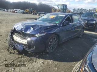 2017 Acura TLX V6 with VIN 19UUB2F39HA000272, listed as a Copart auction lot 43579495 with 0 mi miles and Salvage Title. Bid and sale history available at carsss.com. Image 1.