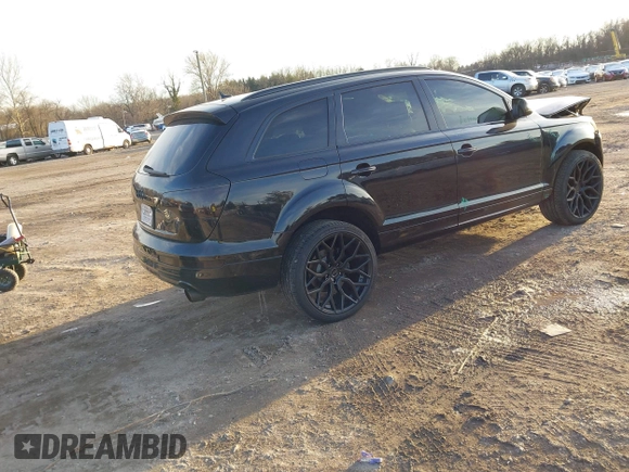 2013 Audi Q7 3.0T Premium Plus with VIN WA1LGAFE1DD008439, listed as a IAAI auction lot 41045973 with 100,868 mi miles. Bid and sale history available at carsss.com. Image 4.
