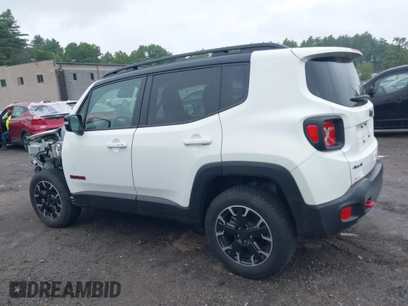 2023 Jeep Renegade Trailhawk z VIN ZACNJDC17PPP43612, wystawiony jako IAAI lot #42486733 z przebiegiem 17 658 mil mil oraz . Historia ofert i sprzedaży dostępna na DreamBid. Obrazek 15.