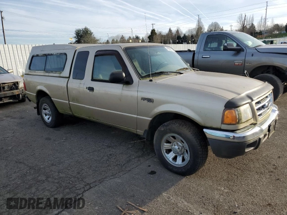 2002 Ford Ranger XLT Appearance with VIN 1FTYR44E42PA78863, listed as a Copart auction lot 41993605 with 44,949 mi miles and Clean Title. Bid and sale history available at carsss.com. Image 4.
