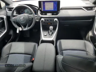2023 Toyota RAV4 Hybrid XSE with VIN 2T3E6RFV6PW039337, listed as a Copart auction lot 58767635 with 19,126 mi miles and Salvage title. Bid and sale history available at DreamBid. Image 8.