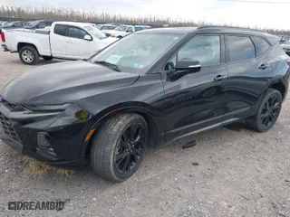2021 Chevrolet Blazer RS with VIN 3GNKBKRS2MS527336, listed as a IAAI auction lot 41859336 with 126,029 mi miles. Bid and sale history available at carsss.com. Image 2.