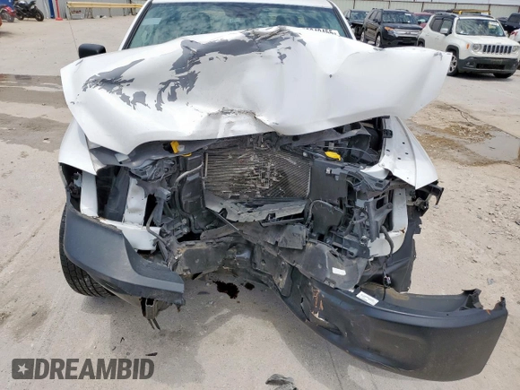 2023 Ram 1500 Tradesman with VIN 1C6RR6FG2PS527080, listed as a Copart auction lot 58242455 with 2,971 mi miles and Salvage title. Bid and sale history available at DreamBid. Image 11.
