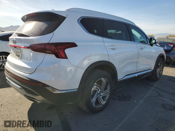 2021 Hyundai Santa Fe Essential with VIN 5NMS24AJ7MH368750, listed as a Copart auction lot 86024724 with 26,692 mi miles and Salvage Title. Bid and sale history available at carsss.com. Image 3.