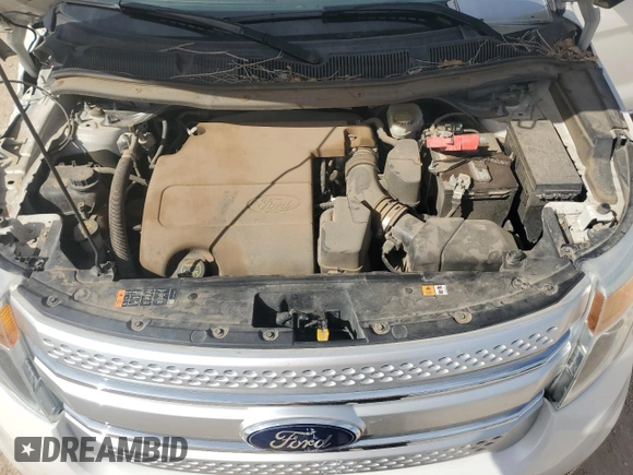 2015 Ford Explorer XLT with VIN 1FM5K7D88FGC04680, listed as a Copart auction lot 50348775 with 104,815 mi miles and Salvage Title. Bid and sale history available at DreamBid. Image 12.