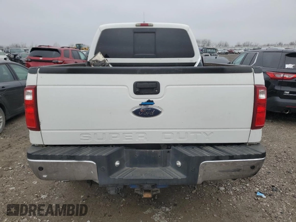 2011 Ford F-350 XL with VIN 1FT8W3BT6BEA41216, listed as a Copart auction lot 42760405 with 354,100 mi miles and Salvage Title. Bid and sale history available at DreamBid. Image 6.