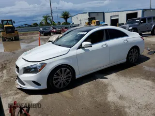 2018 Mercedes-Benz CLA 250 with VIN WDDSJ4EB1JN677303, listed as a Copart auction lot 66519163 with Not Provided miles and . Bid and sale history available at DreamBid. Image 1.