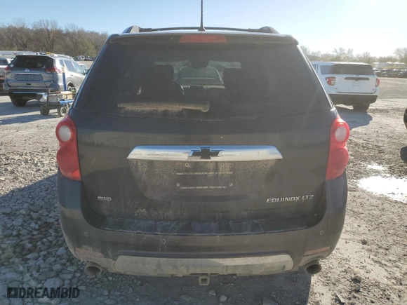 2013 Chevrolet Equinox LTZ with VIN 2GNFLGE32D6174136, listed as a Copart auction lot 81361974 with 139,791 mi miles and Salvage Title. Bid and sale history available at carsss.com. Image 6.
