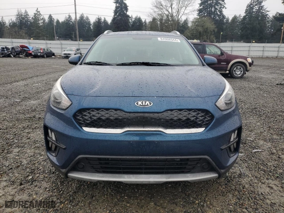 2021 Kia Niro LX with VIN KNDCB3LCXM5481396, listed as a Copart auction lot 84908944 with 9,086 mi miles and Salvage Title. Bid and sale history available at carsss.com. Image 5.