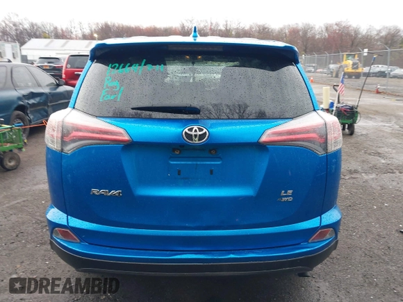 2016 Toyota RAV4 LE with VIN JTMBFREV9GJ100635, listed as a IAAI auction lot 41858669 with 171,644 mi miles. Bid and sale history available at carsss.com. Image 16.