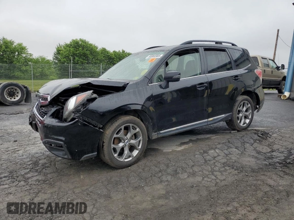2017 Subaru Forester Touring with VIN JF2SJATC7HH437543, listed as a Copart auction lot 60866985 with 50,532 mi miles and Salvage title. Bid and sale history available at DreamBid. Image 1.
