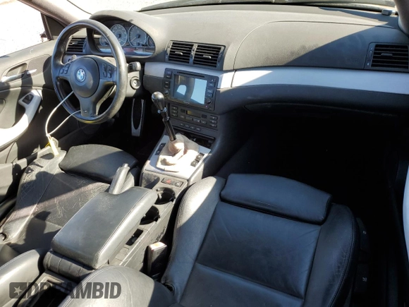 2003 BMW 3 Series M3 with VIN WBSBL93433JR20179, listed as a Copart auction lot 50553225 with 127,372 mi miles and Salvage title. Bid and sale history available at DreamBid. Image 8.