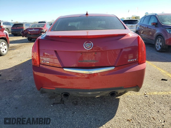 2013 Cadillac ATS Premium with VIN 1G6AF5SX6D0151492, listed as a Copart auction lot 80376364 with 69,008 mi miles and Salvage Title. Bid and sale history available at carsss.com. Image 6.