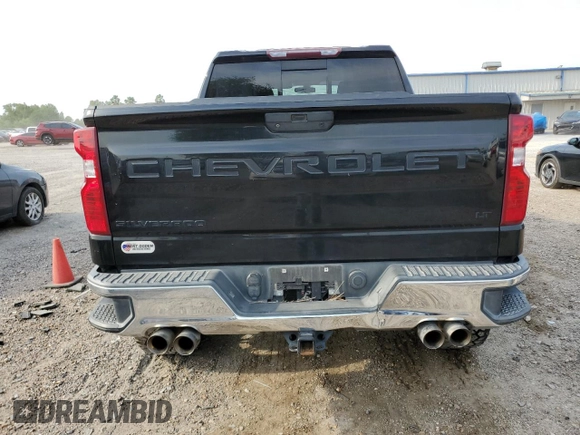 2020 Chevrolet Silverado 1500 LT with VIN 3GCUYDED6LG233216, listed as a Copart auction lot 51317015 with 65,111 mi miles and Salvage Title. Bid and sale history available at DreamBid. Image 6.