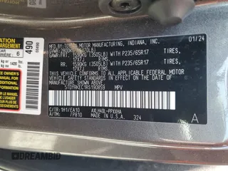 2024 Toyota Sienna XLE with VIN 5TDYRKEC1RS190859, listed as a Copart auction lot 50595315 with 43,858 mi miles and Salvage Title. Bid and sale history available at carsss.com. Image 13.