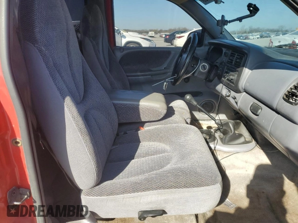 1997 Dodge Dakota with VIN 1B7FL26X9VS246915, listed as a Copart auction lot 48764925 with 143,610 mi miles and Salvage Title. Bid and sale history available at carsss.com. Image 10.