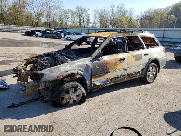 2005 Subaru Legacy Outback with VIN 4S4BP61C757379475, listed as a Copart auction lot 53876125 with Not provided miles and Salvage title. Bid and sale history available at DreamBid. Image 1.