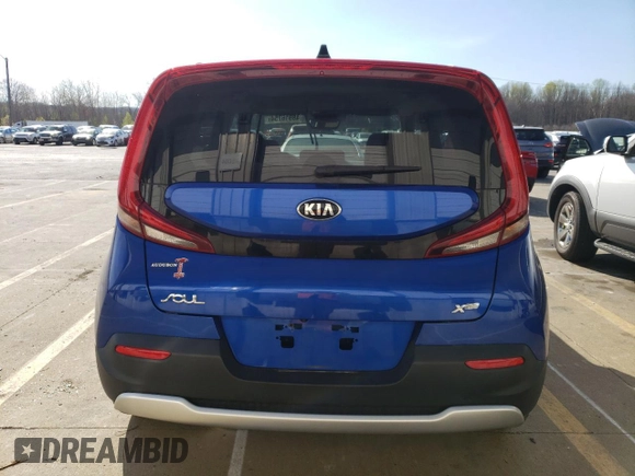 2020 Kia Soul X-Line with VIN KNDJ23AU0L7073138, listed as a Copart auction lot 48916754 with 63,340 mi miles and Salvage Title. Bid and sale history available at carsss.com. Image 6.