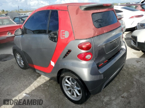 2015 Smart fortwo with VIN WMEEK9AA7FK832753, listed as a Copart auction lot 76957204 with Not Provided miles and Non Repairable. Bid and sale history available at DreamBid. Image 2.