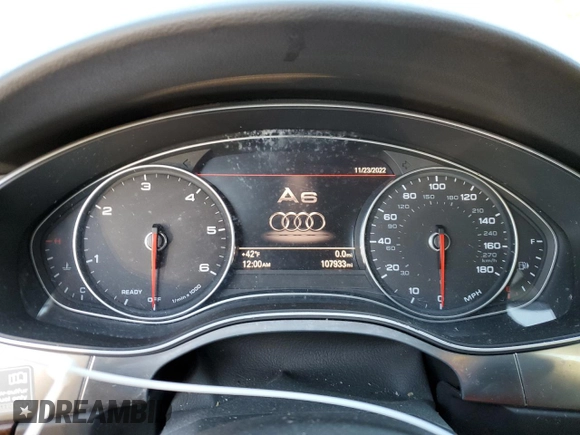 2016 Audi A6 3.0L TDI Prestige with VIN WAUHMAFC6GN009729, listed as a Copart auction lot 72777562 with 107,933 mi miles. Bid and sale history available at carsss.com. Image 9.