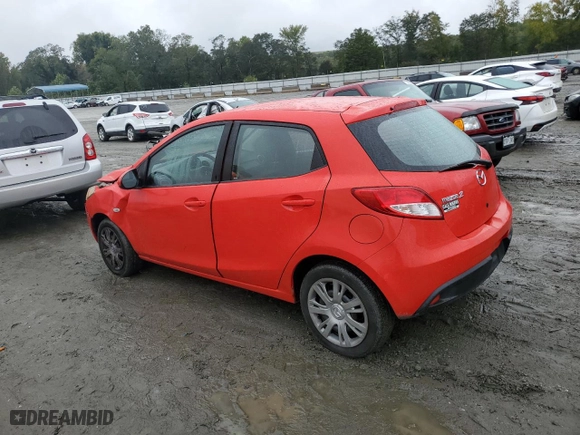 2012 Mazda Mazda2 Sport with VIN JM1DE1KY0C0142042, listed as a Copart auction lot 71741314 with 106,232 mi miles and Salvage Title. Bid and sale history available at carsss.com. Image 2.