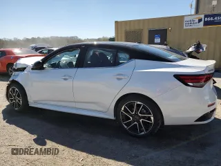 2025 Nissan Sentra SR with VIN 3N1AB8DV2SY289557, listed as a Copart auction lot 49216165 with Not Provided miles and Non Repairable. Bid and sale history available at DreamBid. Image 2.