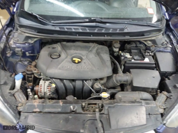 2012 Hyundai Elantra GLS PZEV with VIN 5NPDH4AE3CH064083, listed as a IAAI auction lot 42045132 with 121,837 mi miles. Bid and sale history available at carsss.com. Image 10.