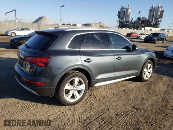 2018 Audi Q5 Premium Plus with VIN WA1BNAFY2J2005326, listed as a Copart auction lot 39950623 with 81,979 mi miles. Bid and sale history available at carsss.com. Image 3.
