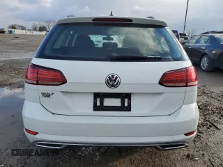 2019 Volkswagen Golf SportWagen S with VIN 3VWY57AU7KM509739, listed as a Copart auction lot 80984513 with 0 mi miles. Bid and sale history available at carsss.com. Image 6.