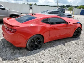 2021 Chevrolet Camaro 2LT with VIN 1G1FD1RS7M0140912, listed as a Copart auction lot 65641374 with 27,966 mi miles and Salvage Title. Bid and sale history available at carsss.com. Image 3.