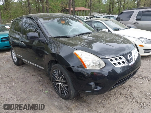 2013 Nissan Rogue S with VIN JN8AS5MT4DW546114, listed as a IAAI auction lot 41970777 with 243,593 mi miles. Bid and sale history available at carsss.com. Image 1.