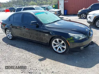 2008 BMW 5 Series 535i with VIN WBANW135X8CZ75341, listed as a IAAI auction lot 41982819 with 164,207 mi miles and . Bid and sale history available at carsss.com. Image 1.