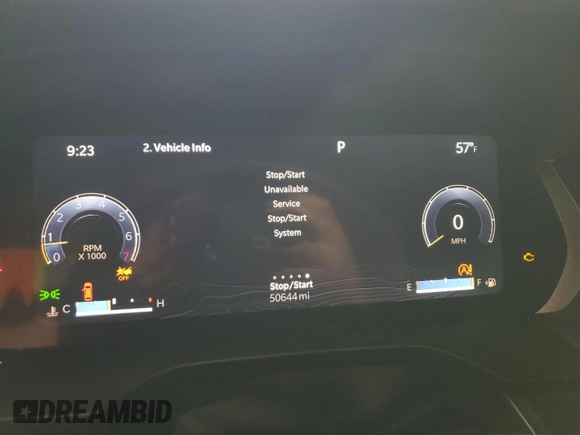 2023 Jeep Grand Cherokee Altitude z VIN 1C4RJHAG9PC621597, wystawiony jako Copart lot #61425335 z przebiegiem 50 644 mil mil oraz Czysty tytuł • Clean title. Historia ofert i sprzedaży dostępna na DreamBid. Obrazek 9.