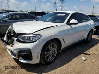 2019 BMW X4 xDrive30i z VIN 5UXUJ3C55KLG54874, wystawiony jako Copart lot #55535725 z przebiegiem 81 403 mil mil oraz Szkoda całkowita • Salvage title. Historia ofert i sprzedaży dostępna na DreamBid. Obrazek 1.