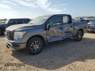 2022 Nissan Titan SV with VIN 1N6AA1EE7NN101460, listed as a Copart auction lot 80718124 with Not provided miles and Salvage title. Bid and sale history available at DreamBid. Image 1.
