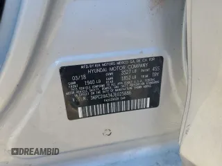 2018 Hyundai Accent SEL with VIN 3KPC24A34JE025886, listed as a Copart auction lot 77637424 with 98,212 mi miles and Salvage Title. Bid and sale history available at carsss.com. Image 14.