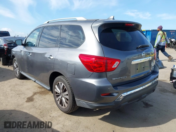 2019 Nissan Pathfinder SV with VIN 5N1DR2MN6KC644964, listed as a IAAI auction lot 41899730 with 70,335 mi miles and . Bid and sale history available at DreamBid. Image 3.