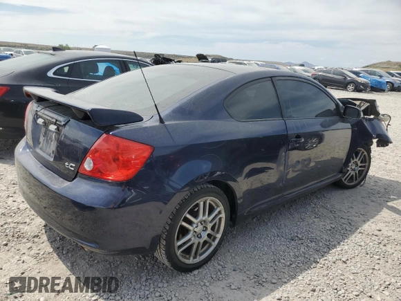 2007 Scion tC Spec with VIN JTKDE177970168718, listed as a Copart auction lot 58787715 with Not provided miles and Salvage title. Bid and sale history available at DreamBid. Image 3.