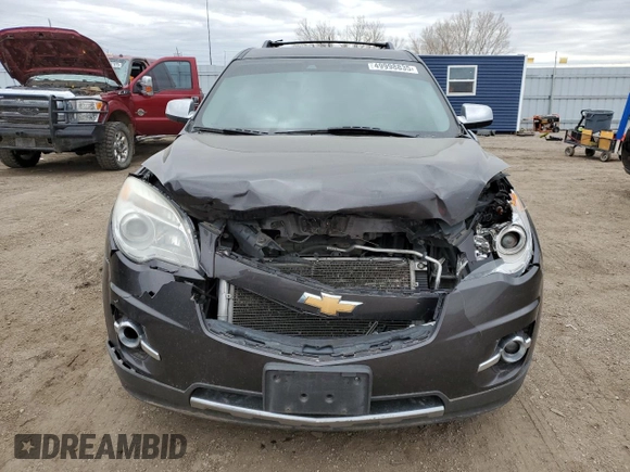 2014 Chevrolet Equinox LTZ with VIN 2GNFLHE39E6216776, listed as a Copart auction lot 49998835 with 136,574 mi miles and Salvage Title. Bid and sale history available at carsss.com. Image 5.
