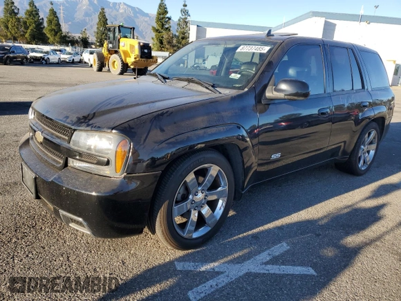 2006 Chevrolet TrailBlazer LT with VIN 1GNES13H262303681, listed as a Copart auction lot 87737485 with 88,532 mi miles and Salvage Title. Bid and sale history available at carsss.com. Image 1.