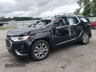 2021 Chevrolet Traverse Premier with VIN 1GNERKKW8MJ178027, listed as a Copart auction lot 64419784 with 58,921 mi miles and Salvage Title. Bid and sale history available at carsss.com. Image 1.