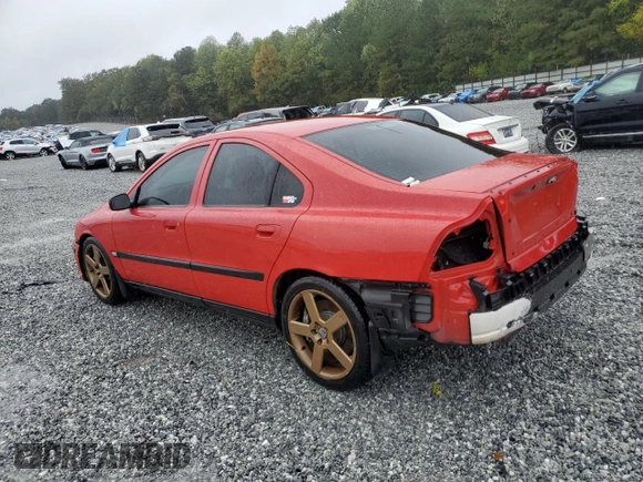 2004 Volvo S60 R with VIN YV1RH52Y642385732, listed as a Copart auction lot 73304674 with 0 mi miles and Salvage Title. Bid and sale history available at carsss.com. Image 2.