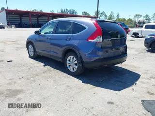 2012 Honda CR-V EX-L with VIN 5J6RM4H76CL017337, listed as a IAAI auction lot 41831385 with 163,033 mi miles. Bid and sale history available at carsss.com. Image 3.